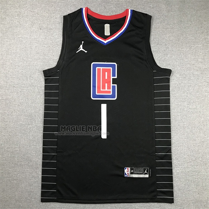 Maglia
 James Harden NO 1 Los Angeles Clippers Statement 2021-22 Nero
